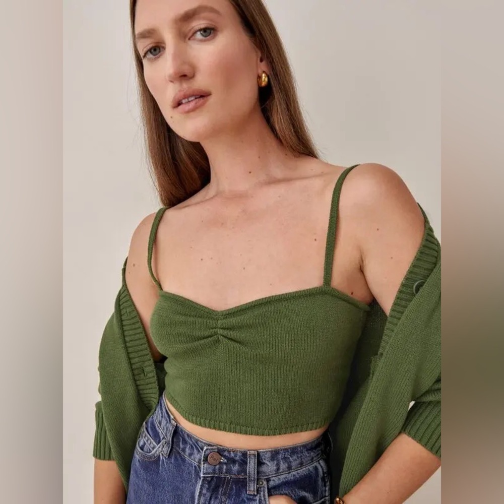 REFORMATION Capello Cotton Tank